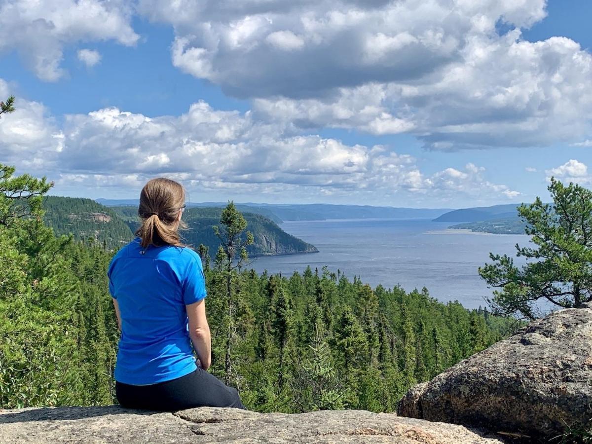 Motel De L'Anse A L'Eau Tadoussac Buitenkant foto